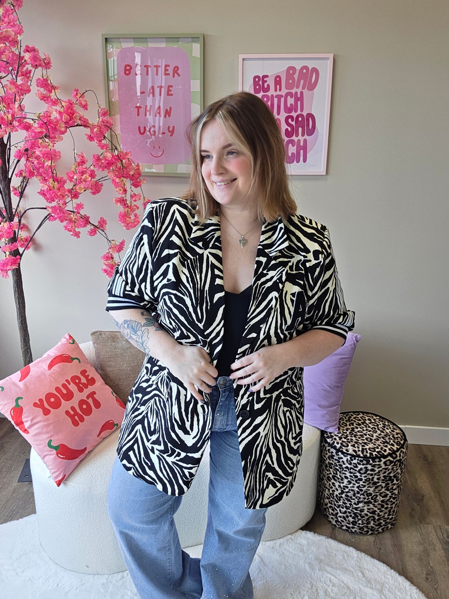A-Blazer Zebra