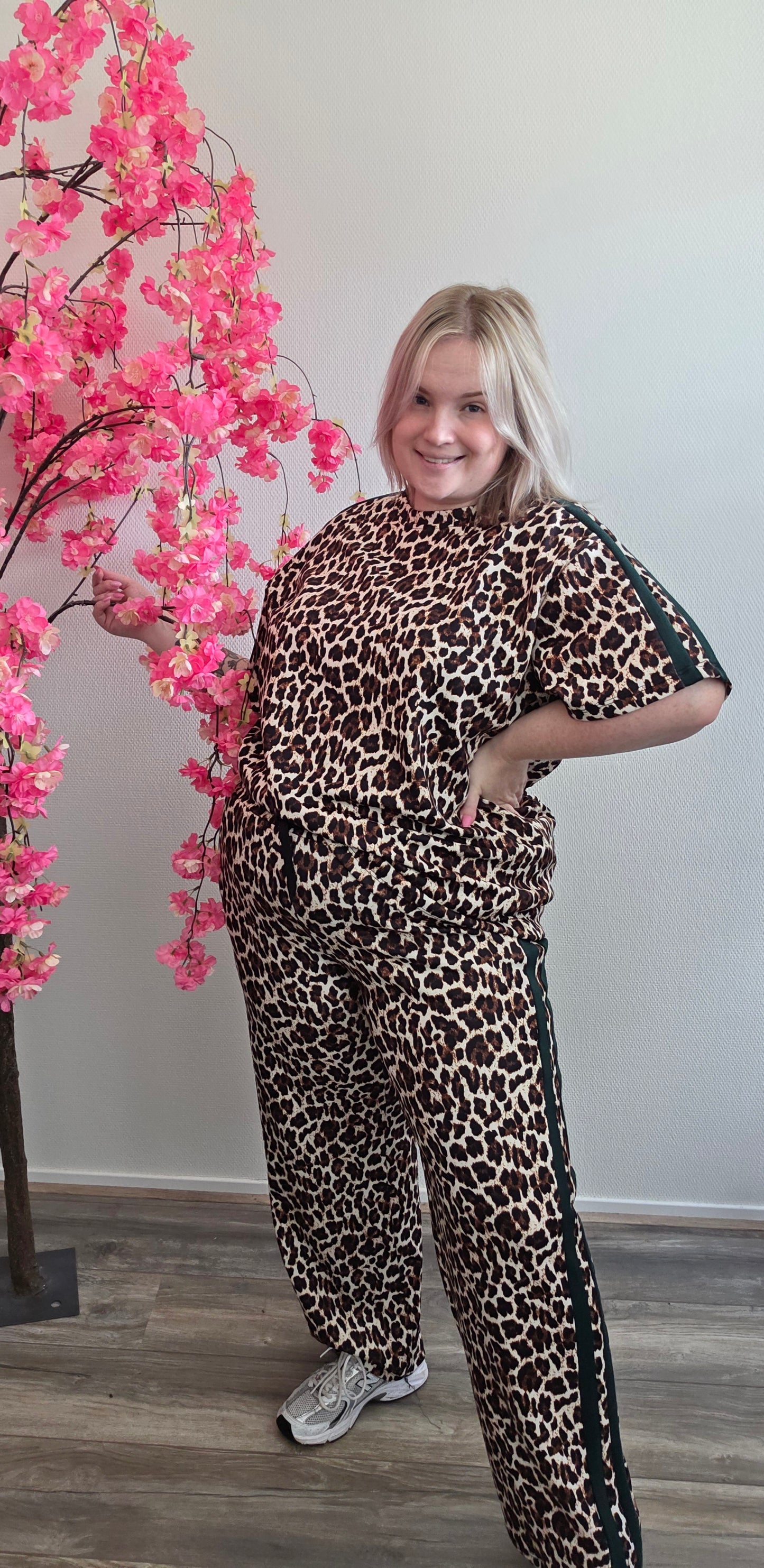 Leopard Stripe Comfy (in 4 kleuren)