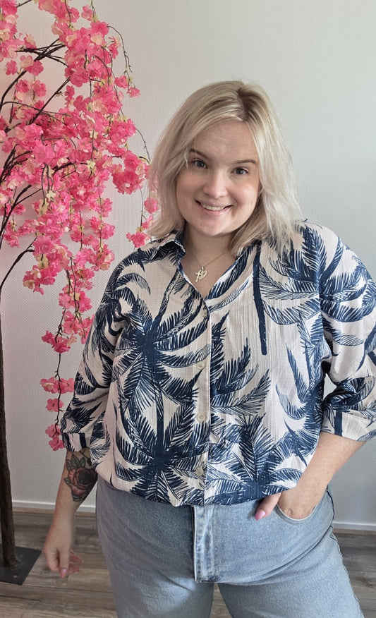 Palm blouse