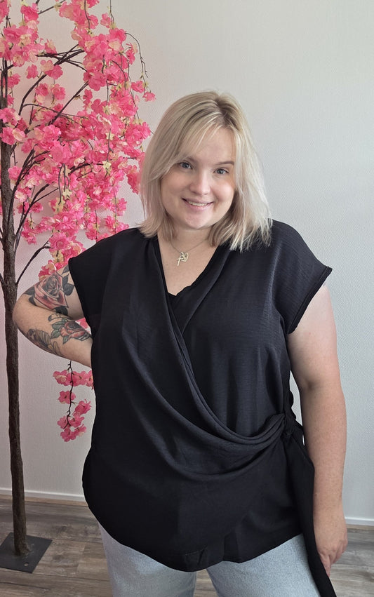 Wrap Tee (In 4 kleuren)