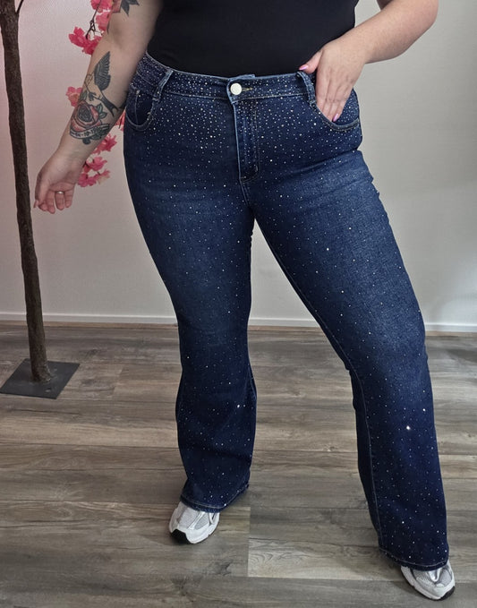 Glitter Flair Jeans G-Smack  | SM1083