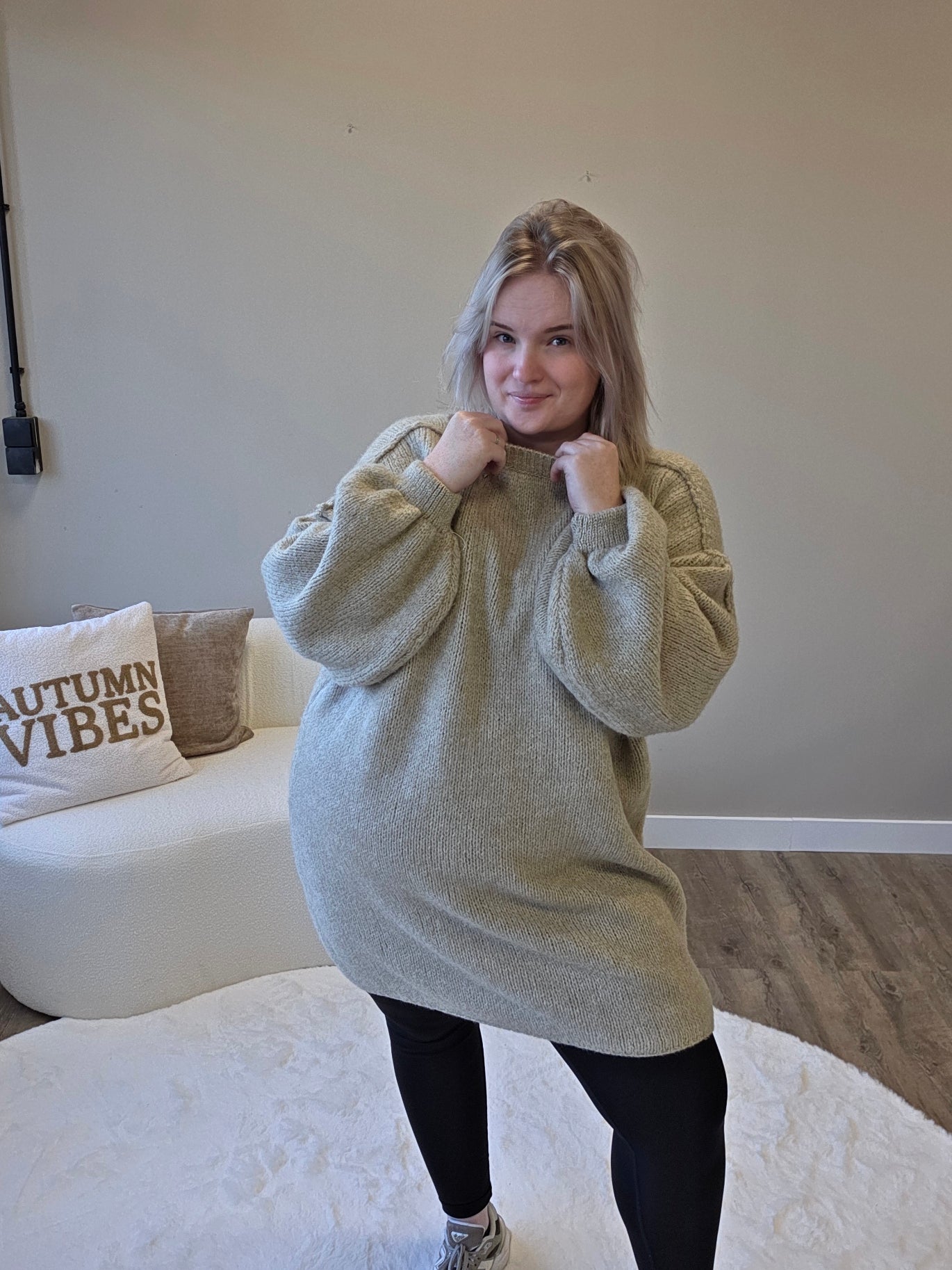 Gina Knit Long Beige