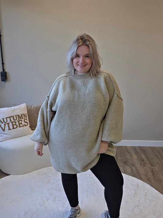 Gina Knit Long Beige