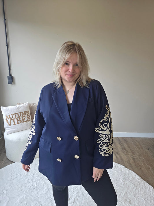 Statement Blazer Gold (In 4 kleuren)