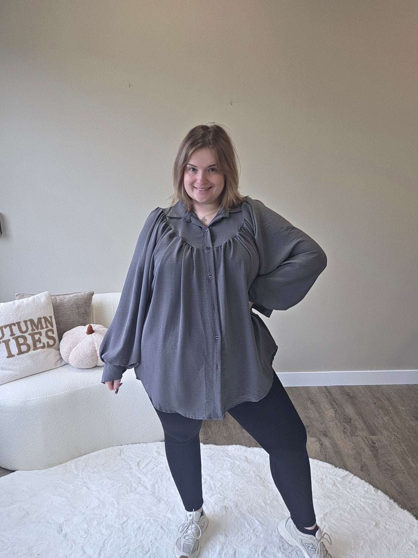 Mindy blouse Lange Mouw (In 6 kleuren)