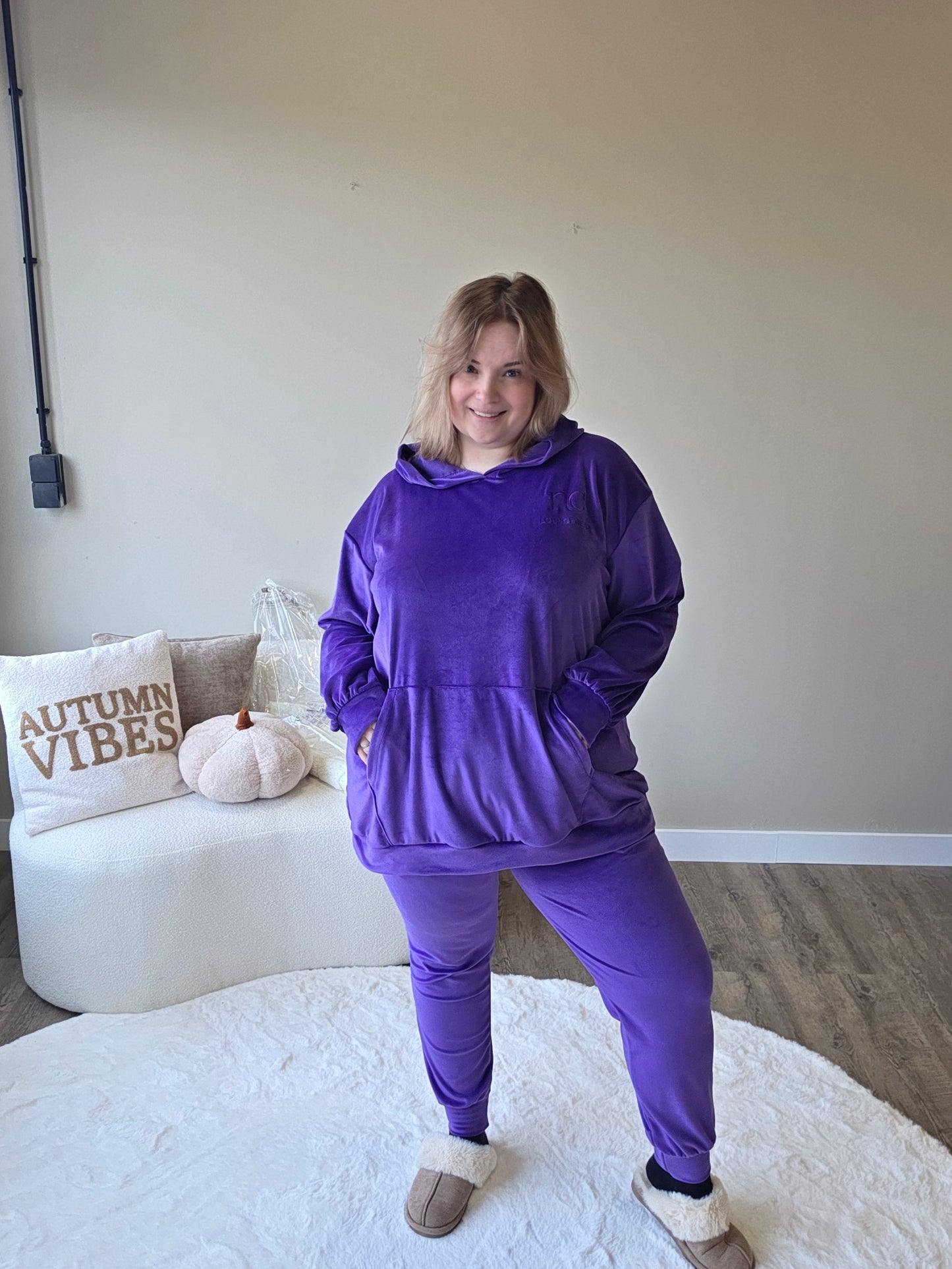NC Loungewear Velvet Pak Cosmic Purple