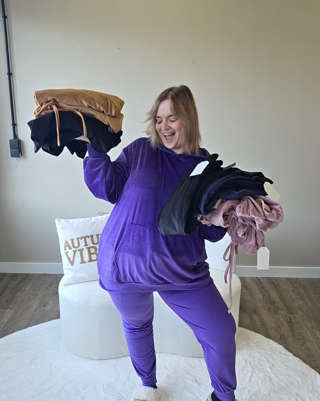 NC Loungewear Velvet Pak Cosmic Purple