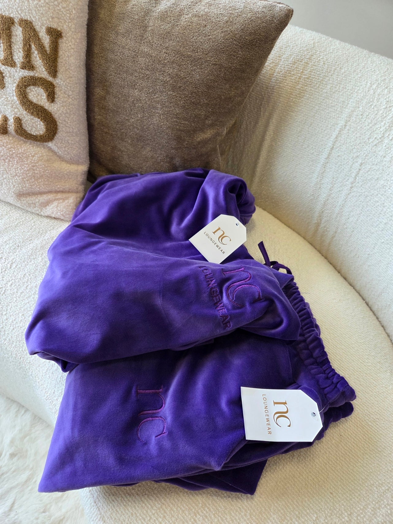NC Loungewear Velvet Pak Cosmic Purple