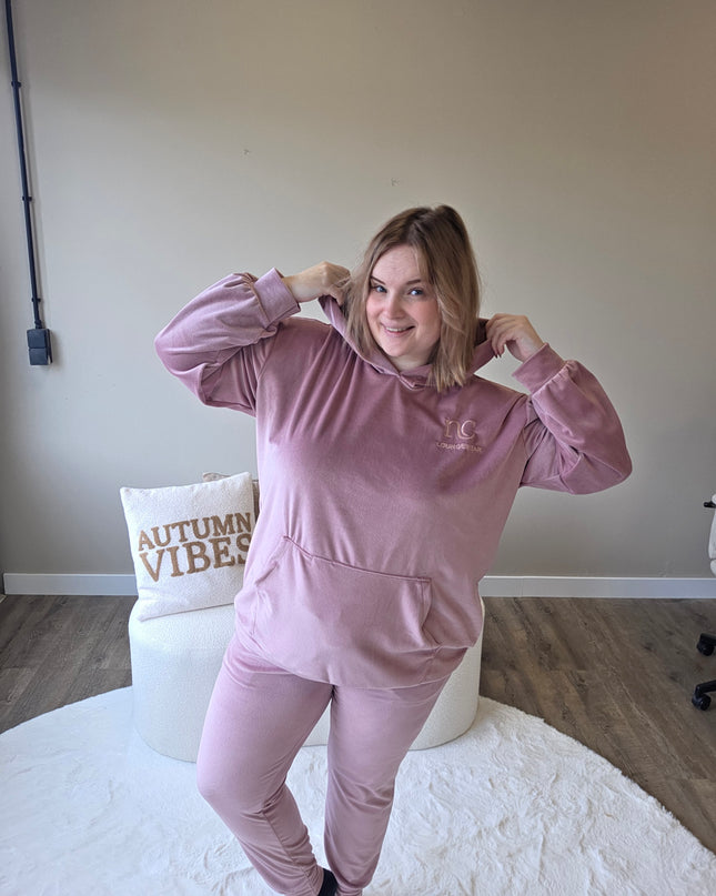 NC Loungewear Velvet Pak Blush Pink