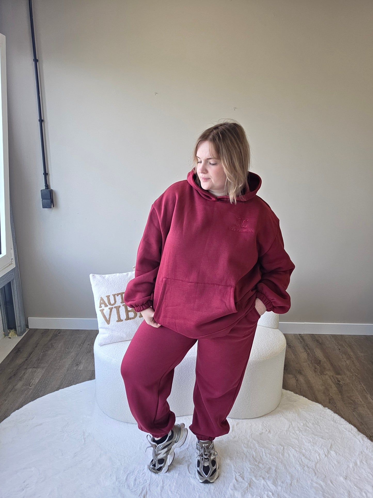 NC Statement Track Suit Burgundy