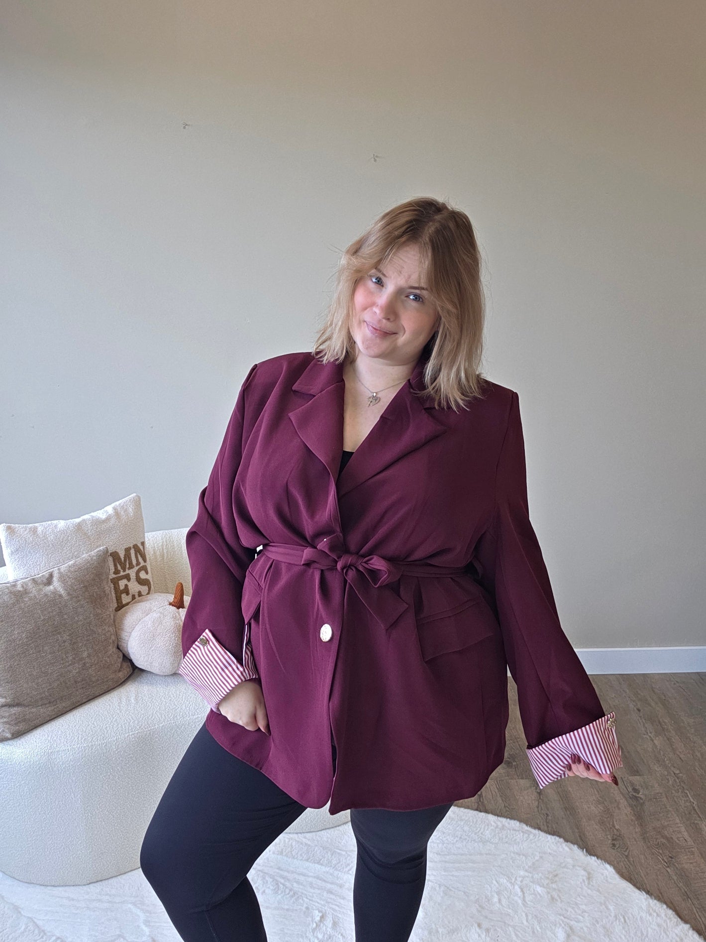 Perfect Stripe Sleave Blazer (In 4 kleuren)