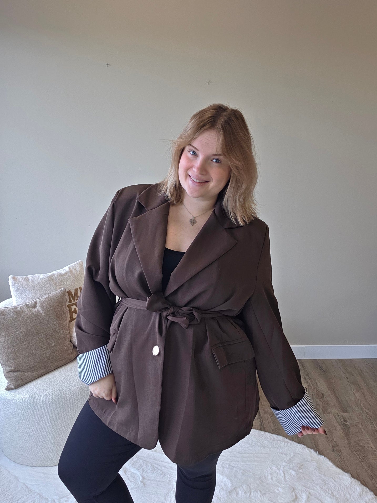 Perfect Stripe Sleave Blazer (In 4 kleuren)