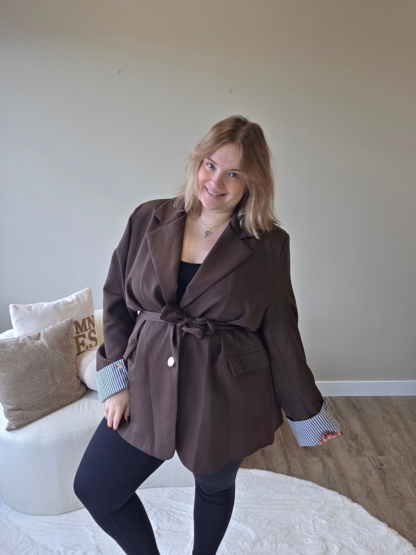 Perfect Stripe Sleave Blazer (In 4 kleuren)