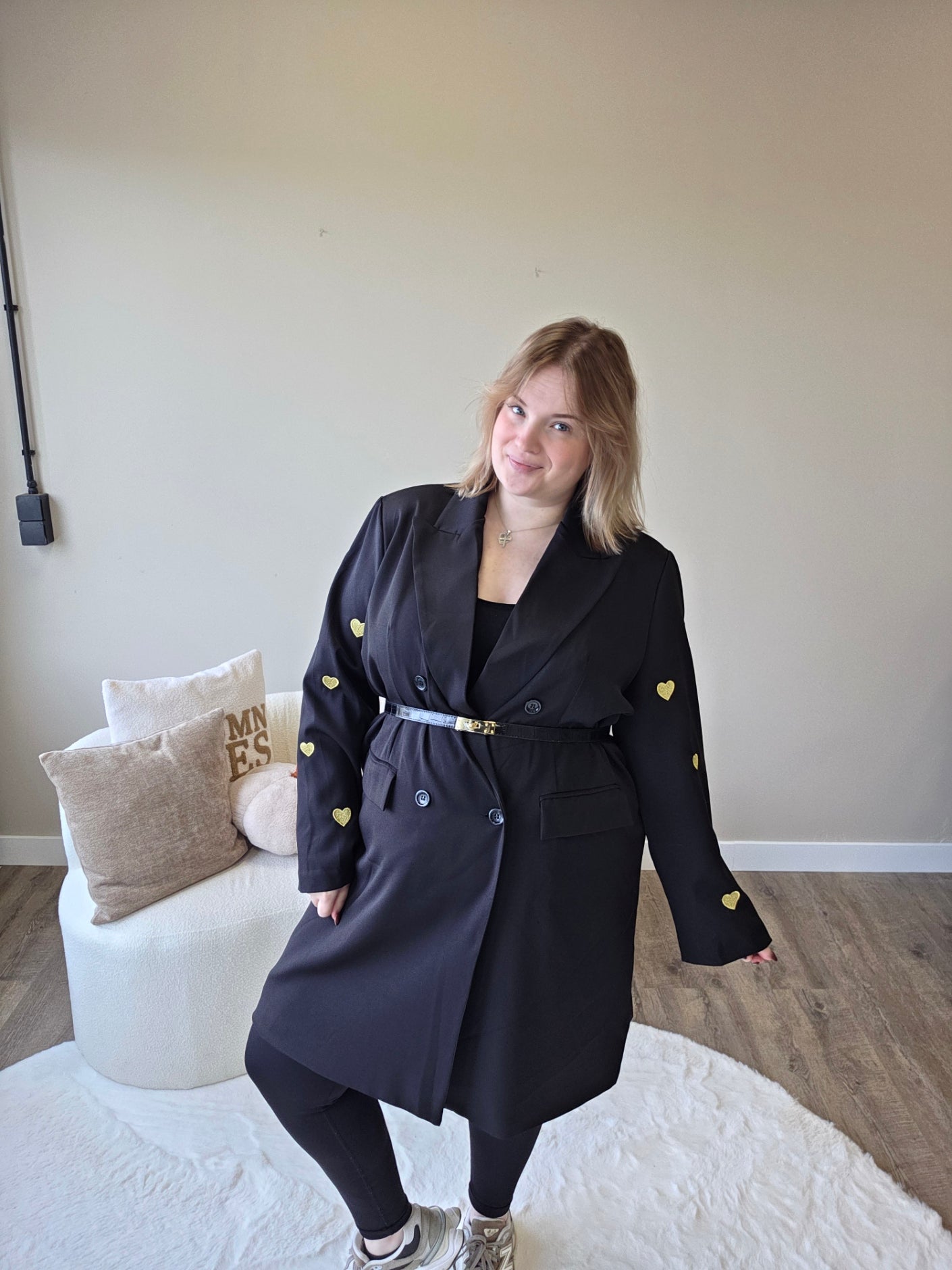 Hartjes Blazer Dress (In 3 kleuren)