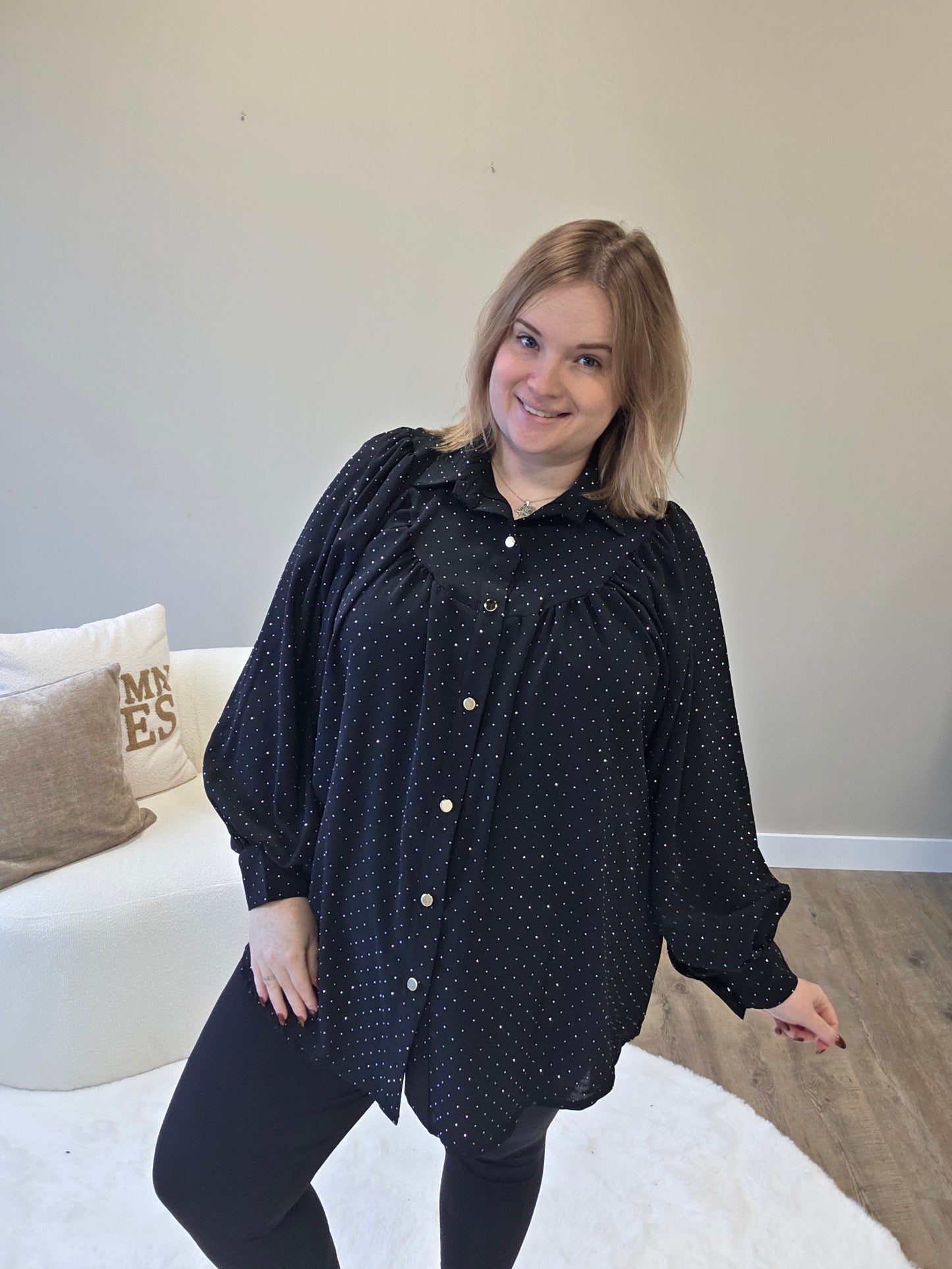 Mindy Sparkle Blouse (In 3 kleuren)