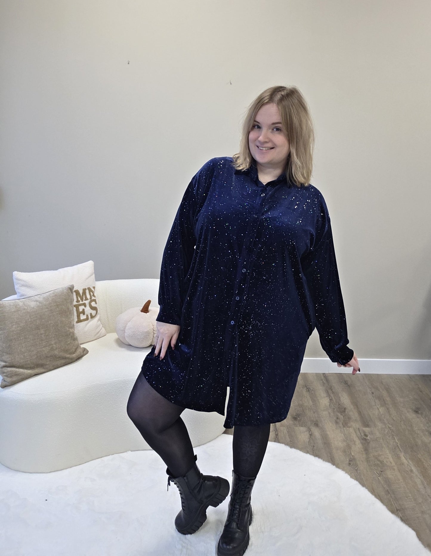 Galaxy Velvet Blouse (In 4 kleuren)