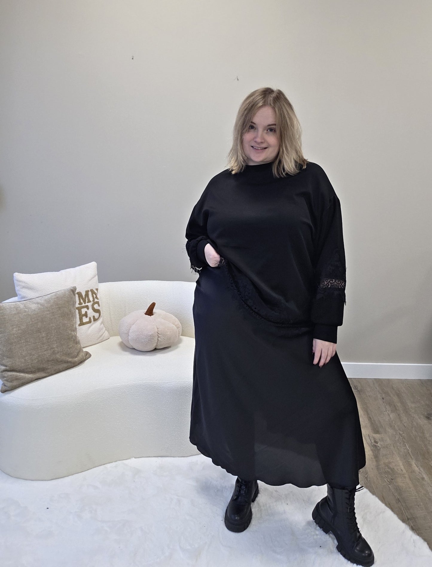 Satin Look Skirt (In 2 kleuren)