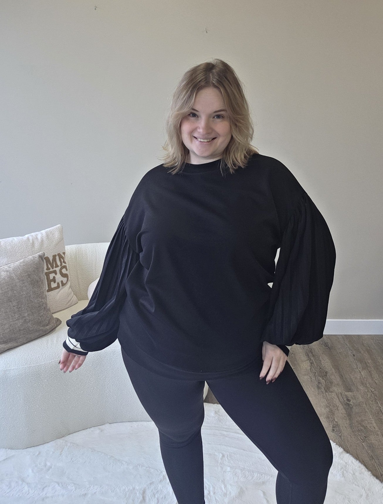 Plissé trui (In 3 kleuren)