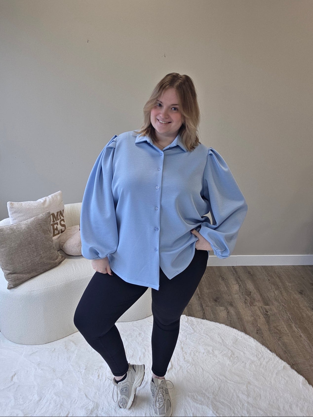 Novi Pof Blouse (In 3 kleuren)
