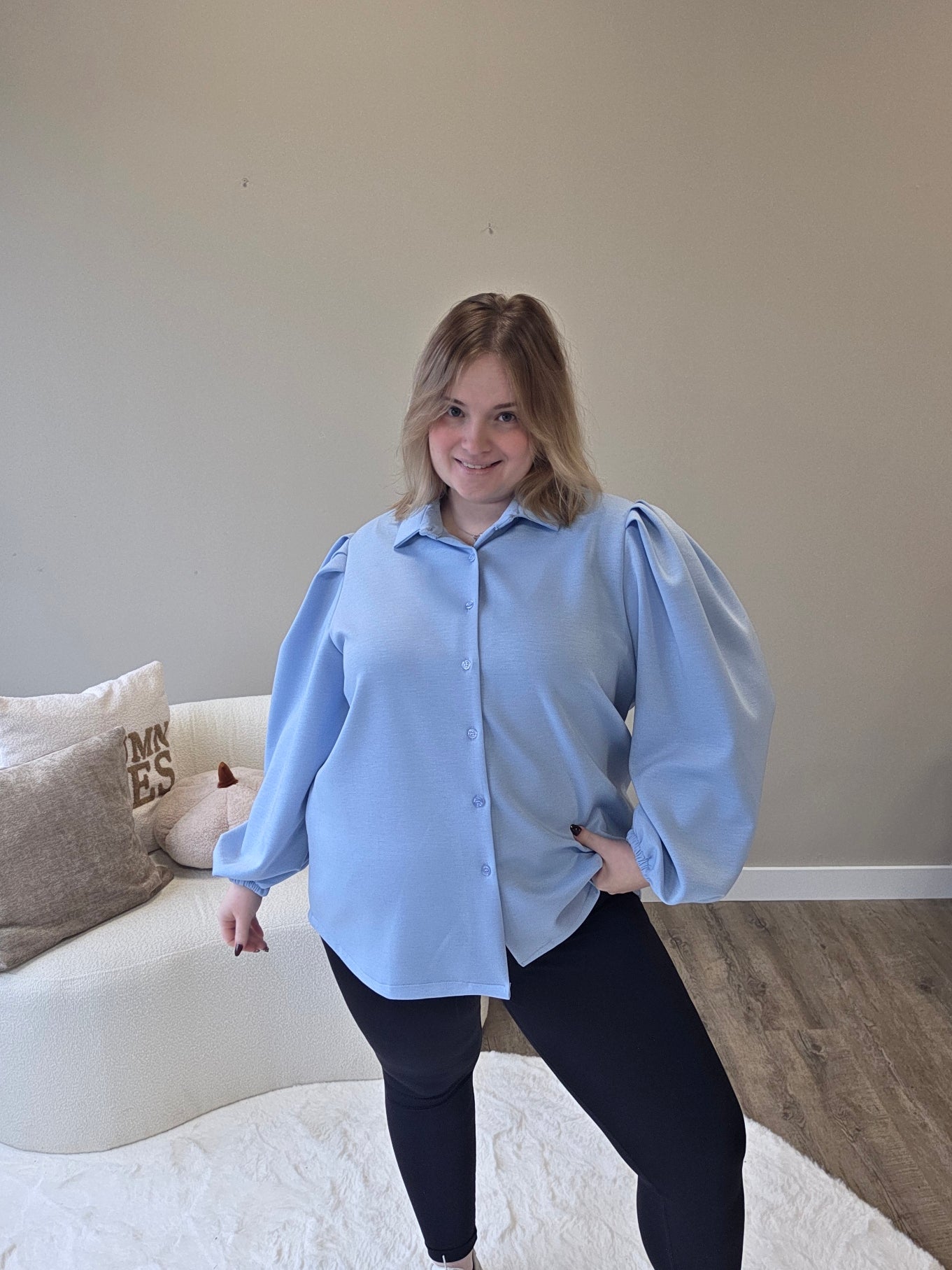 Novi Pof Blouse (In 3 kleuren)