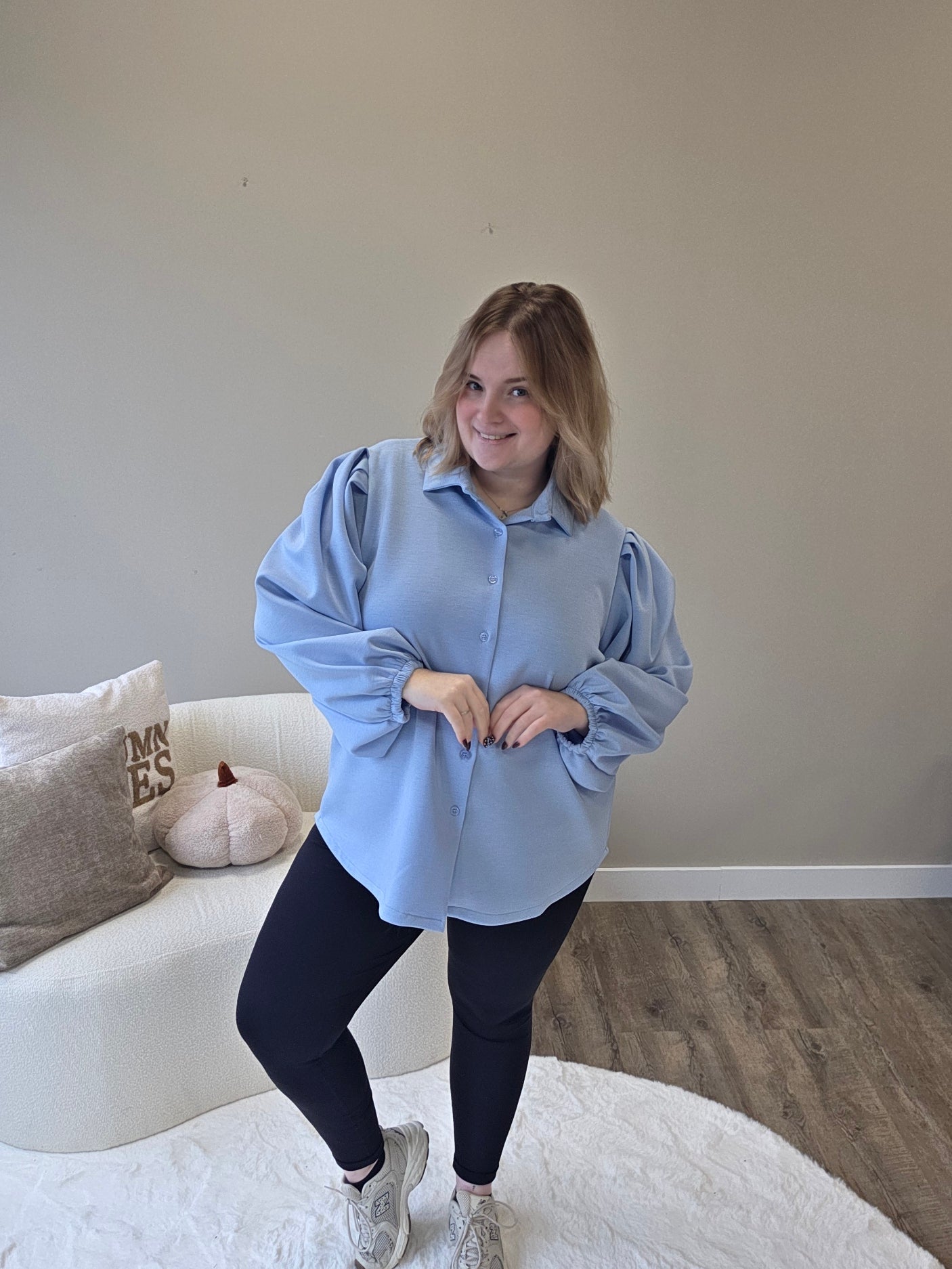 Novi Pof Blouse (In 3 kleuren)