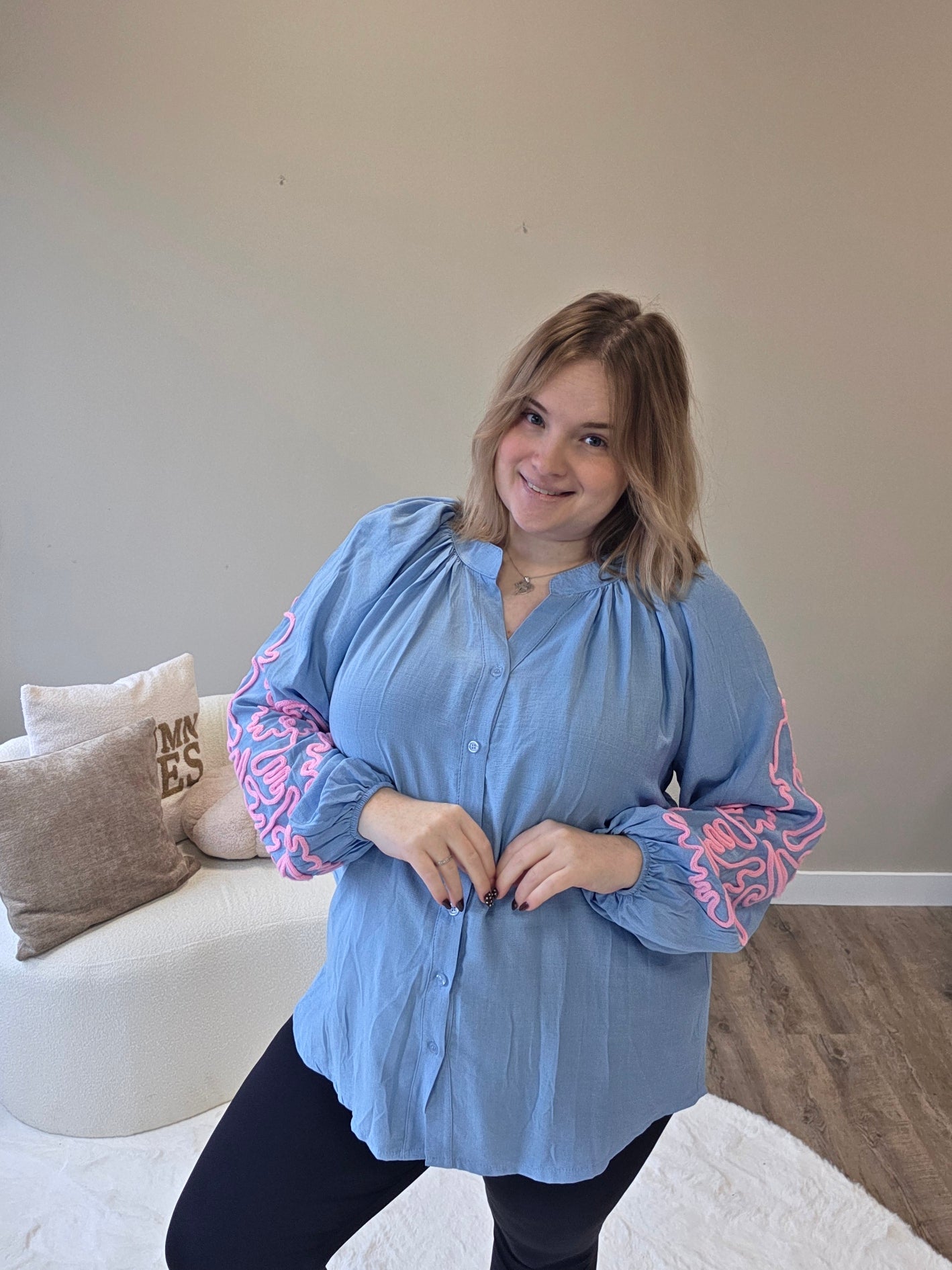 Sofie Blouse (In 4 kleuren)