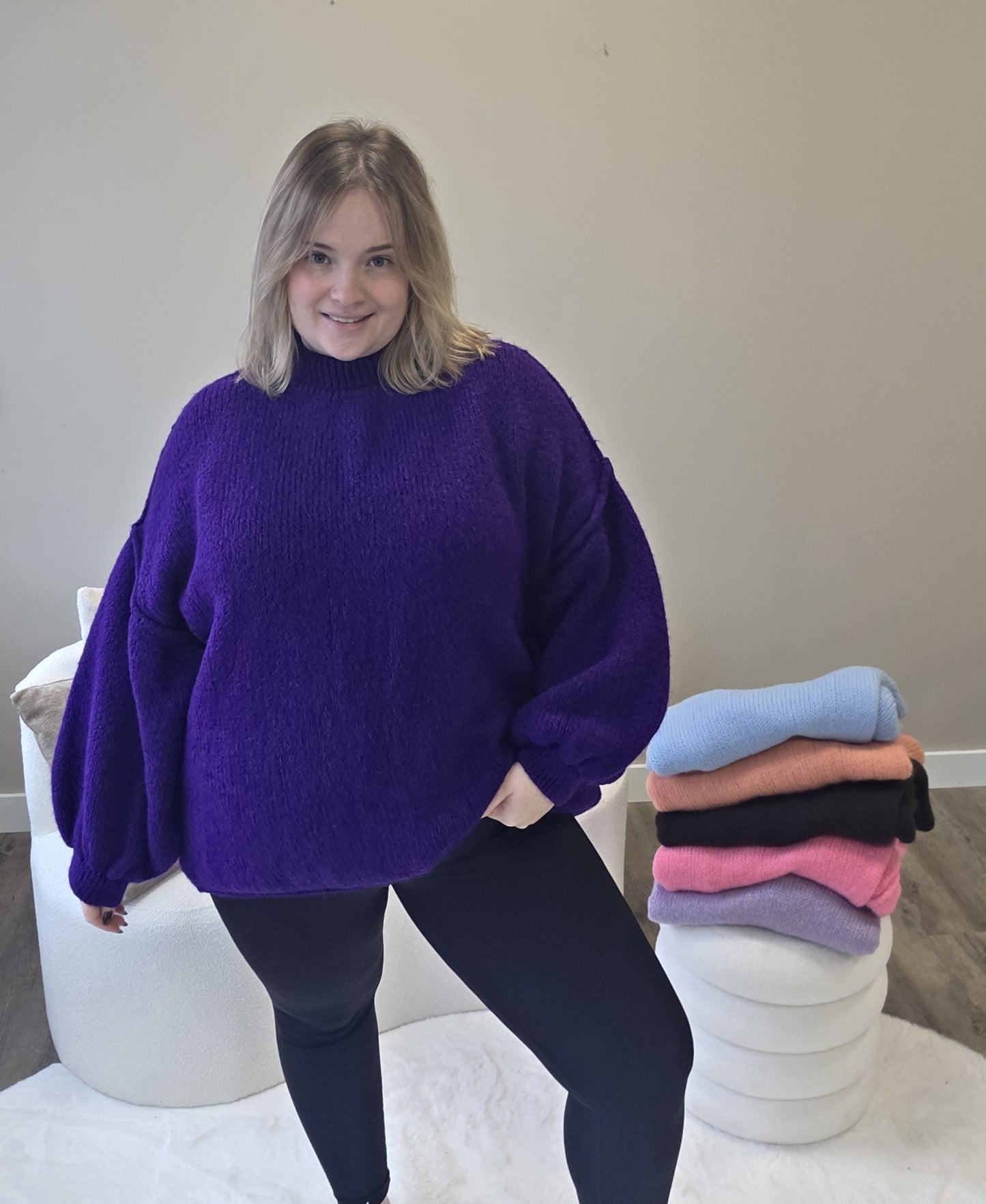Maeve Comfy Col Knits (In 6 kleuren)