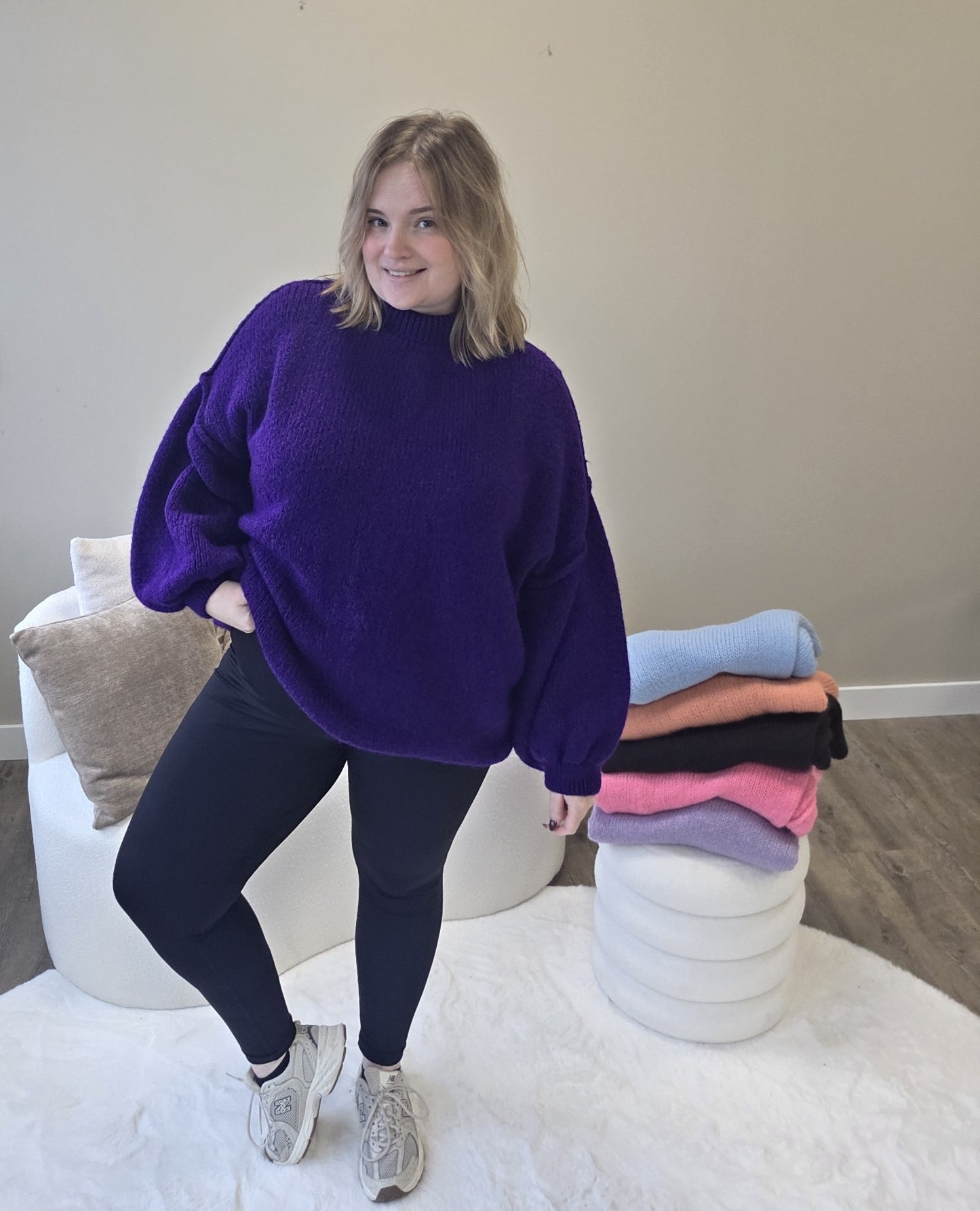 Maeve Comfy Col Knits (In 6 kleuren)