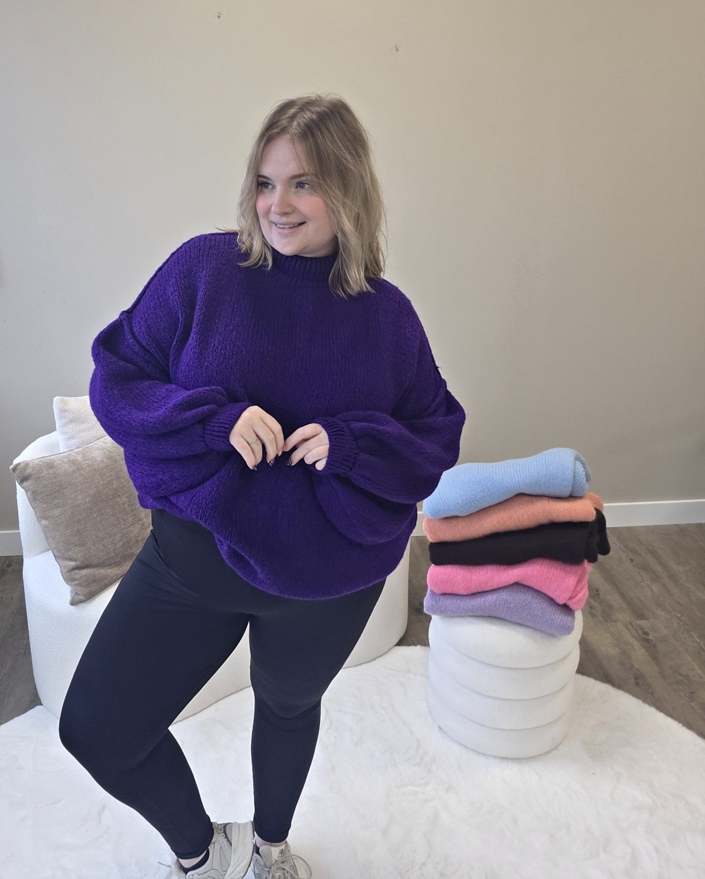 Maeve Comfy Col Knits (In 6 kleuren)