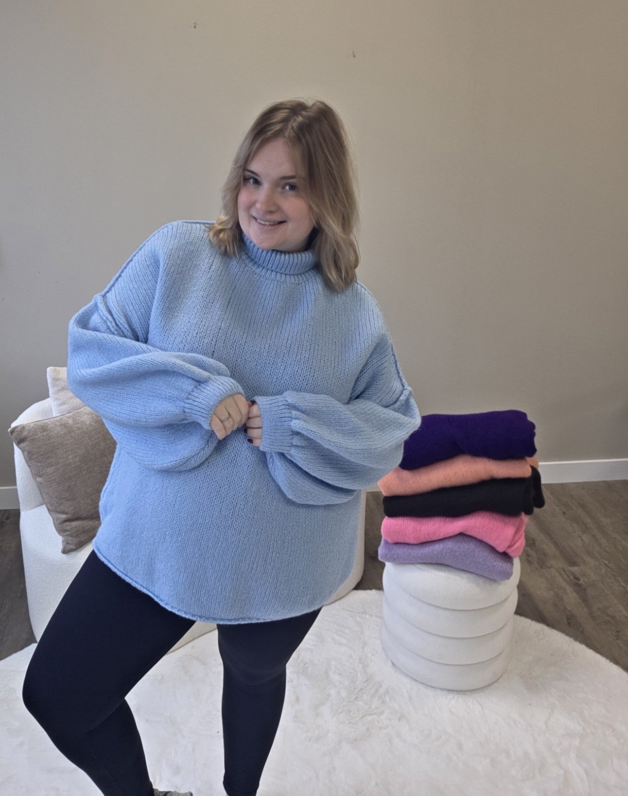 Maeve Comfy Col Knits (In 6 kleuren)