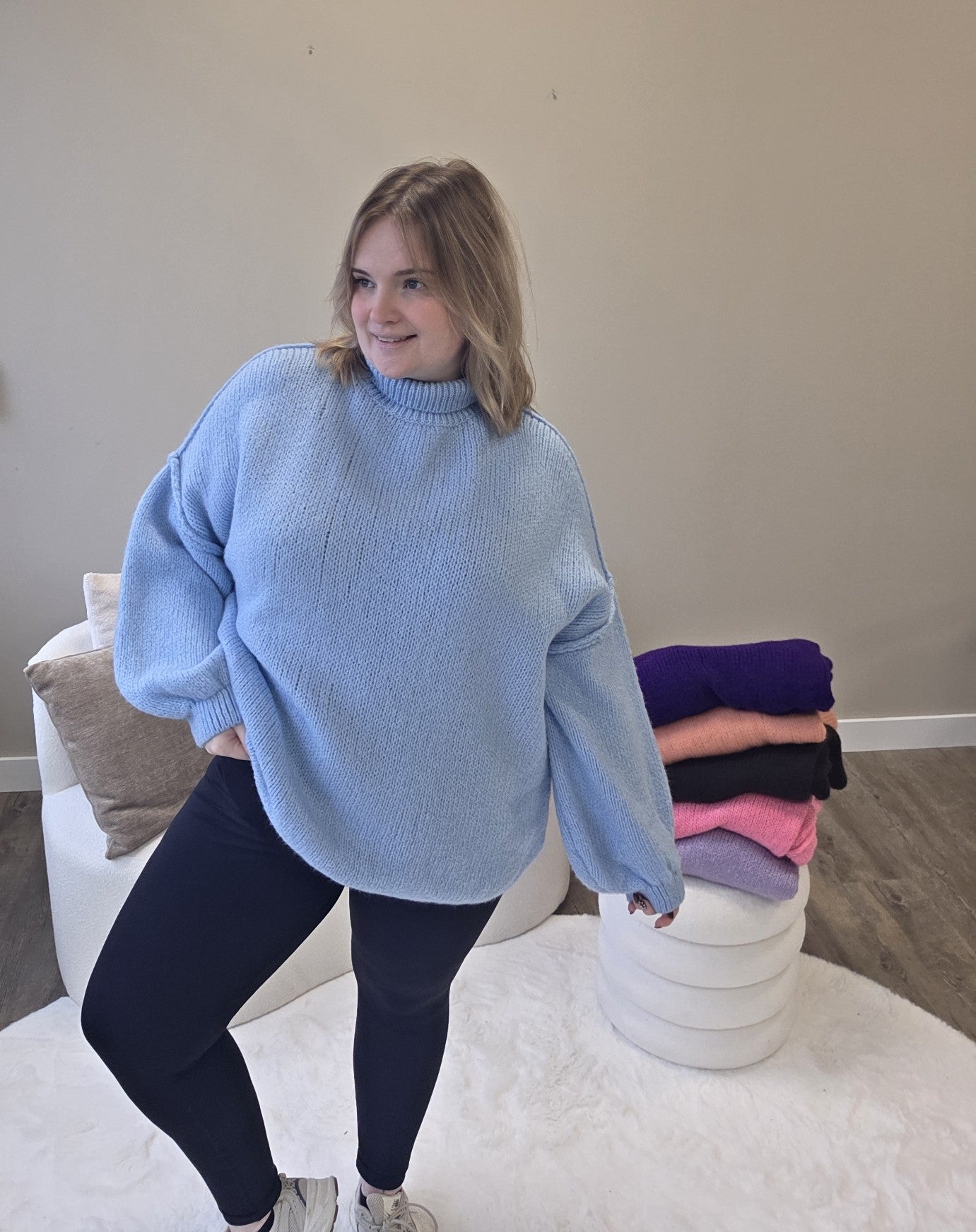 Maeve Comfy Col Knits (In 6 kleuren)