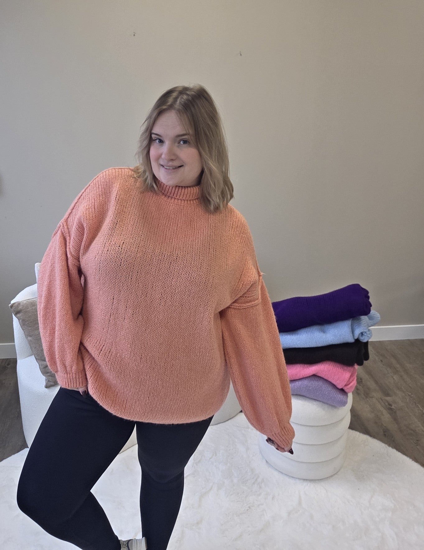 Maeve Comfy Col Knits (In 6 kleuren)