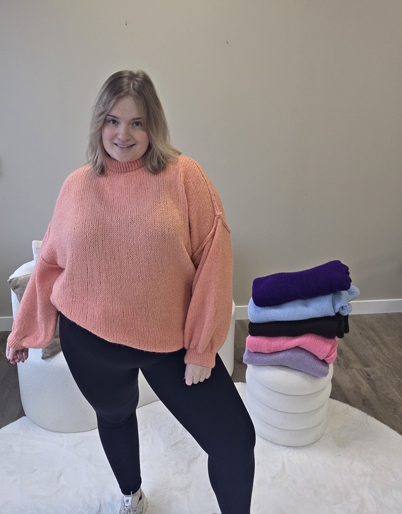 Maeve Comfy Col Knits (In 6 kleuren)