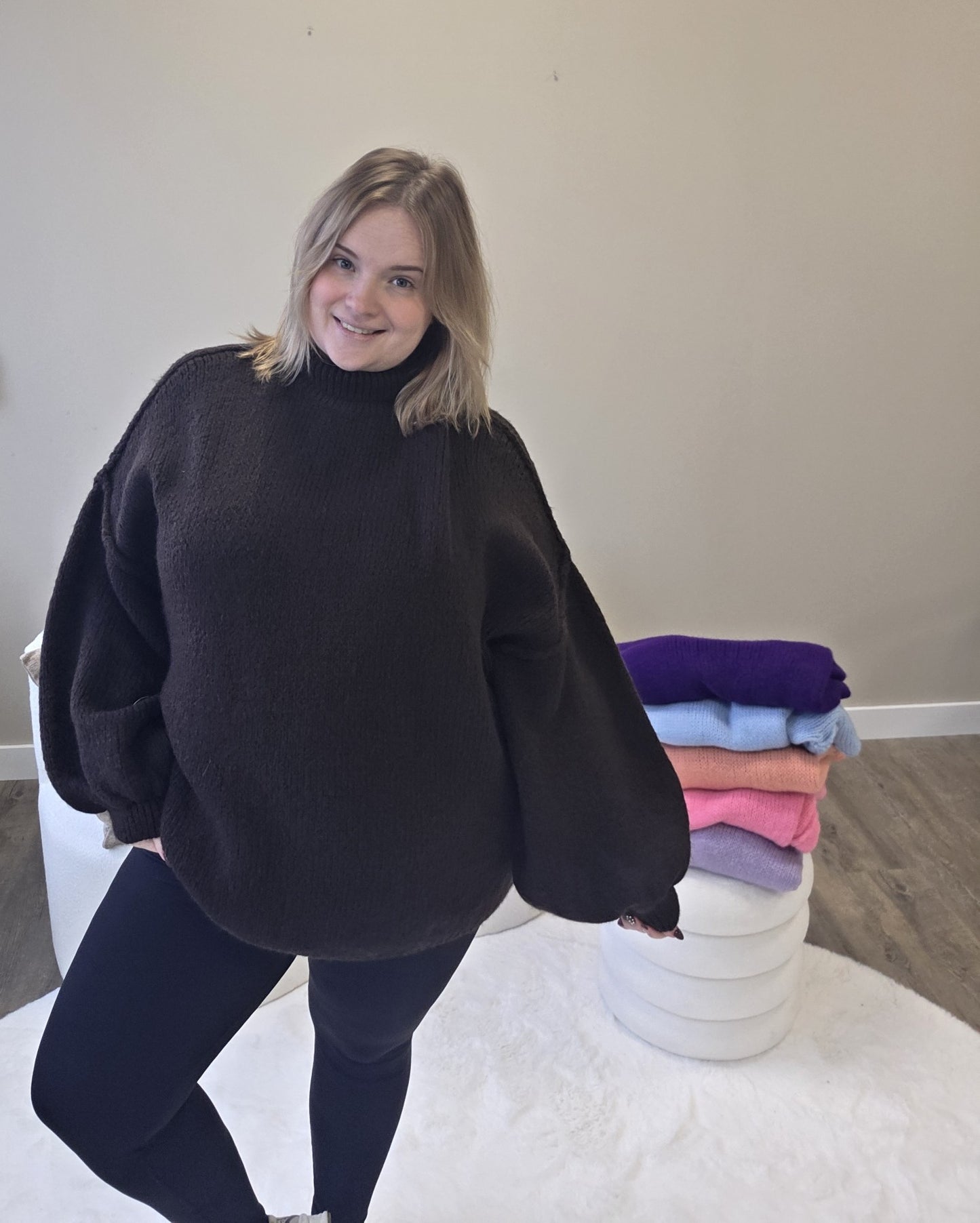 Maeve Comfy Col Knits (In 6 kleuren)