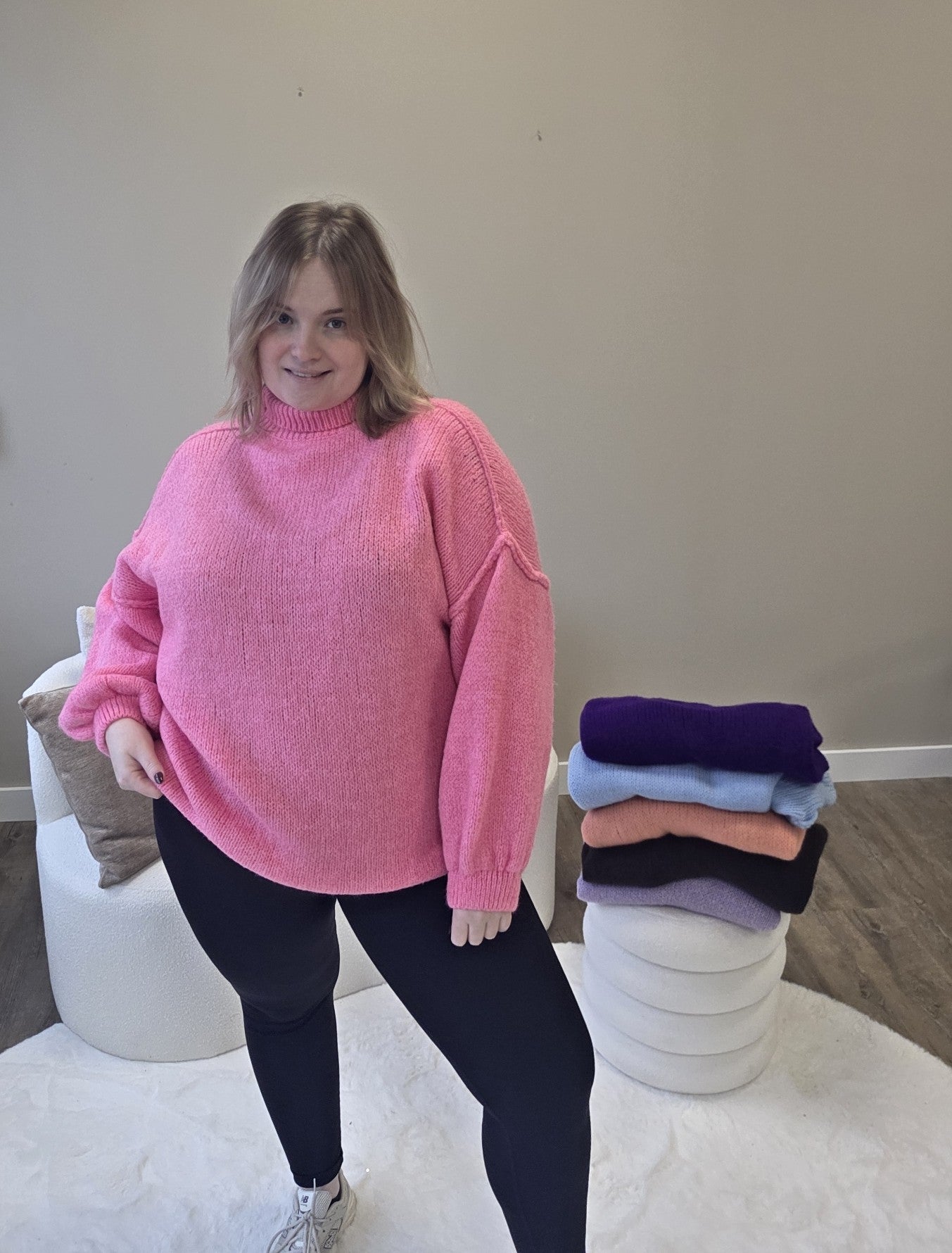 Maeve Comfy Col Knits (In 6 kleuren)