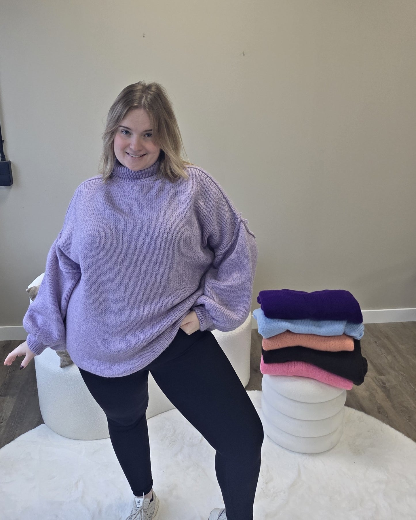 Maeve Comfy Col Knits (In 6 kleuren)