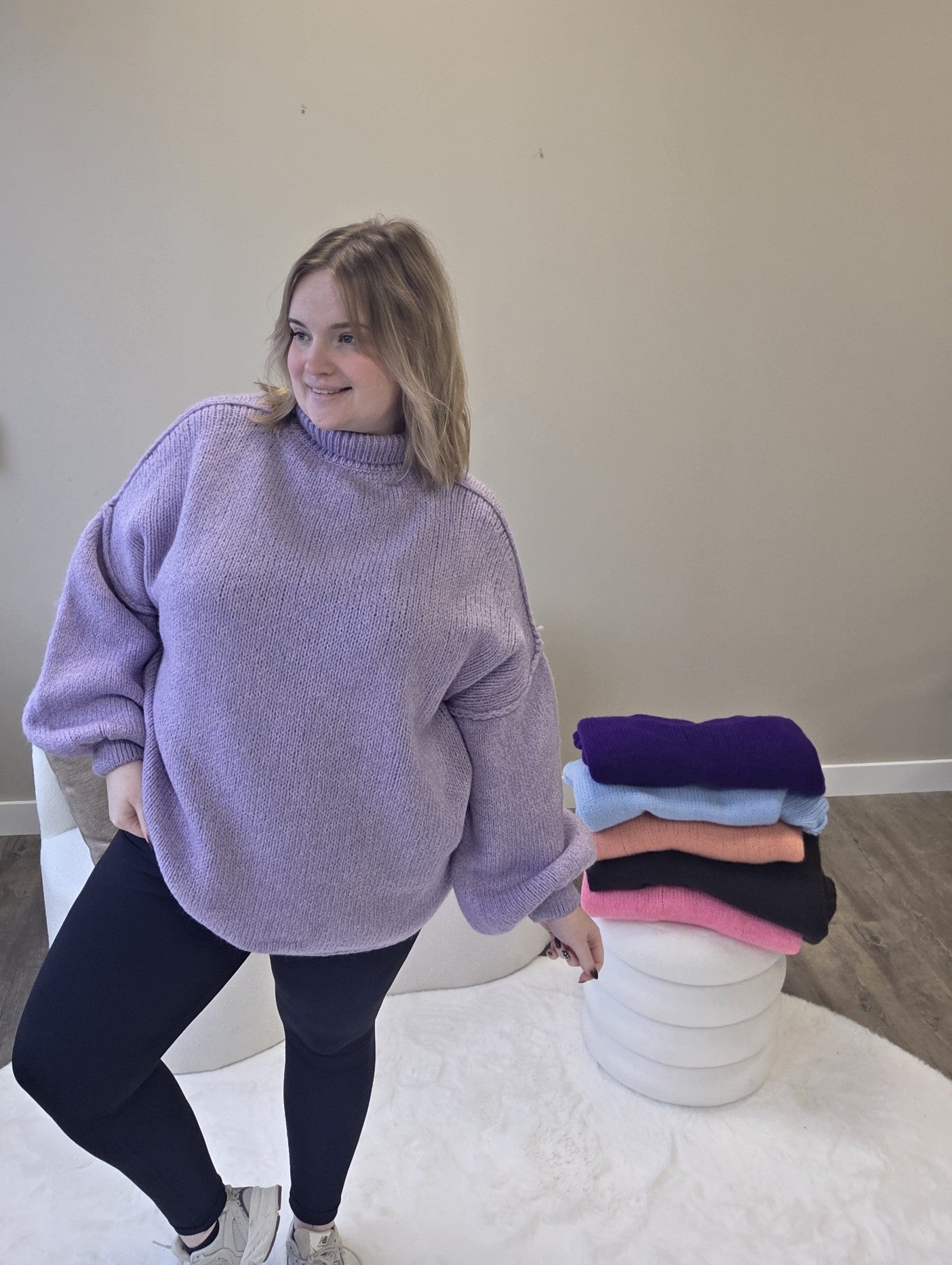 Maeve Comfy Col Knits (In 6 kleuren)