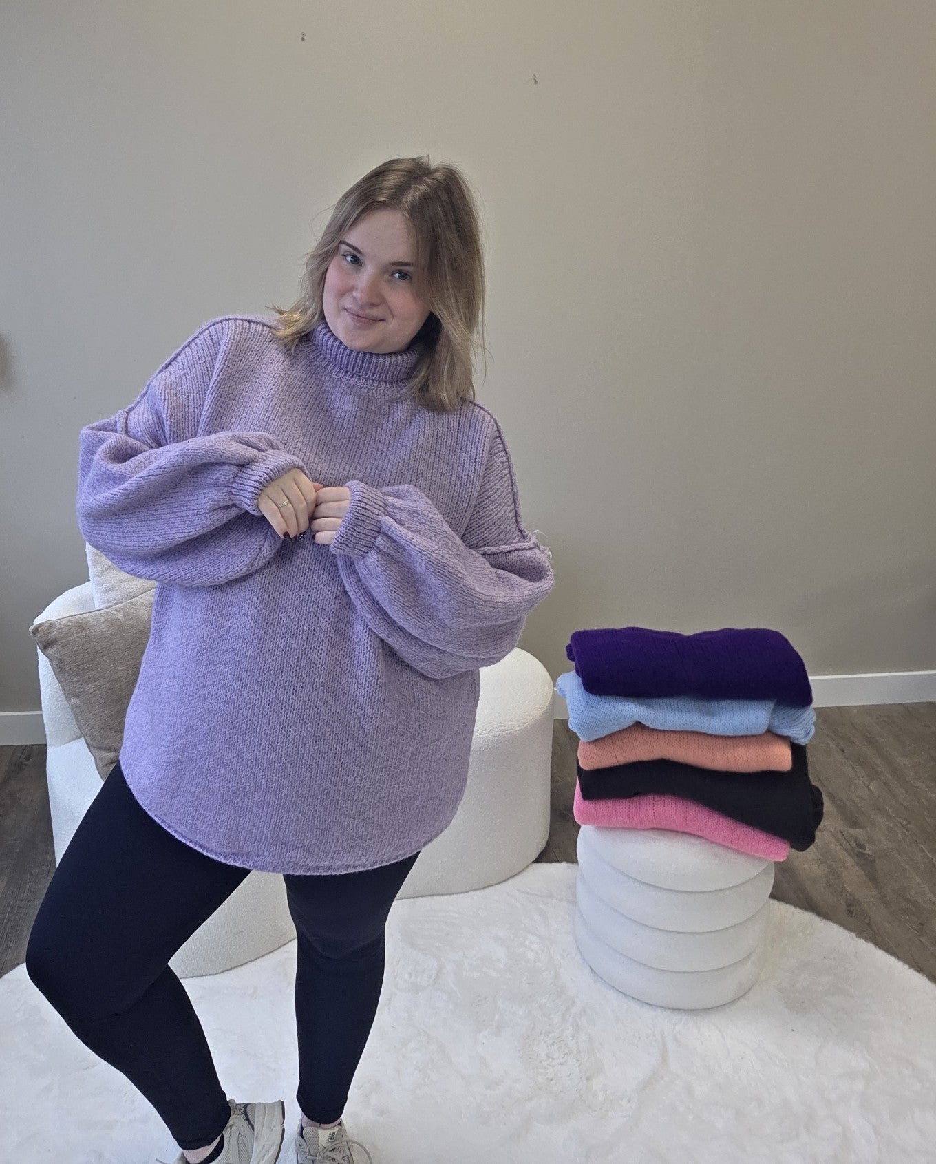 Maeve Comfy Col Knits (In 6 kleuren)