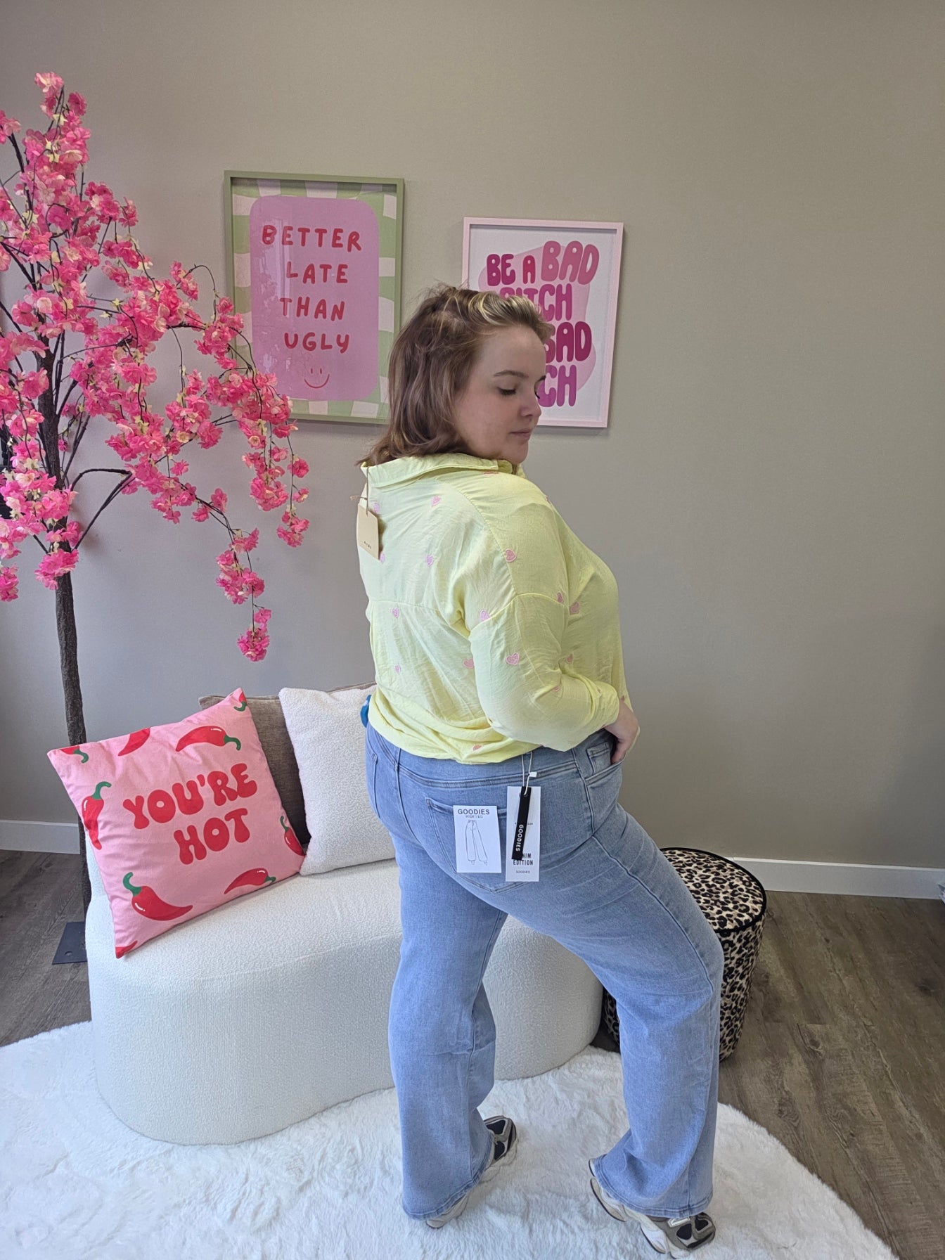 Goodies Wideleg Jeans |DJ2453