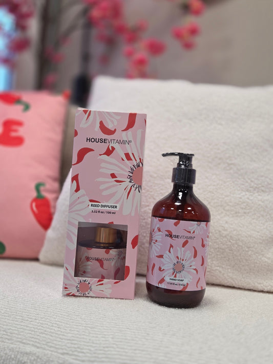 Diffuser + Handzeep PEONY BLUSH