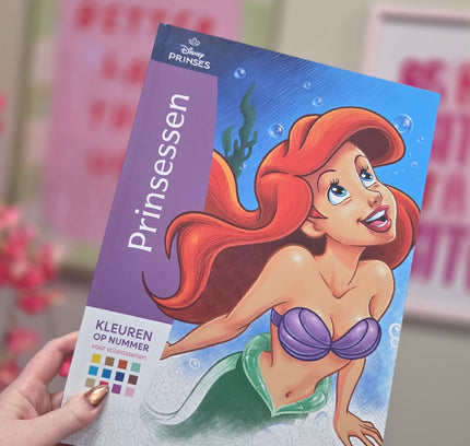 Disney kleuren op nummer | Prinsessen