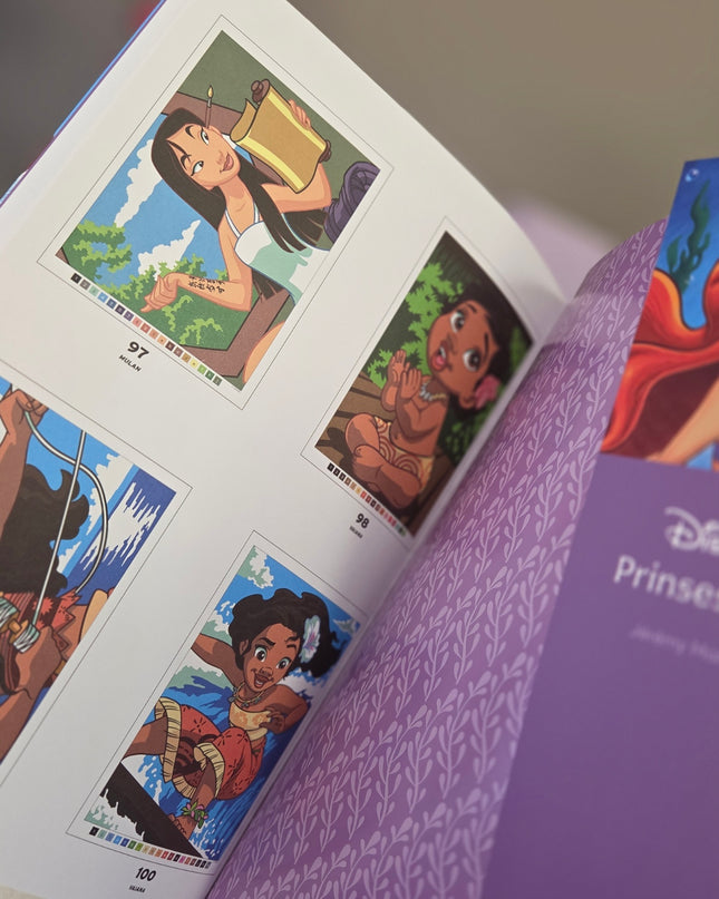 Disney kleuren op nummer | Prinsessen