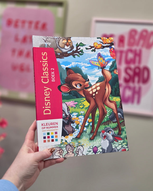Disney kleuren op nummer | Disney Classics boek 2