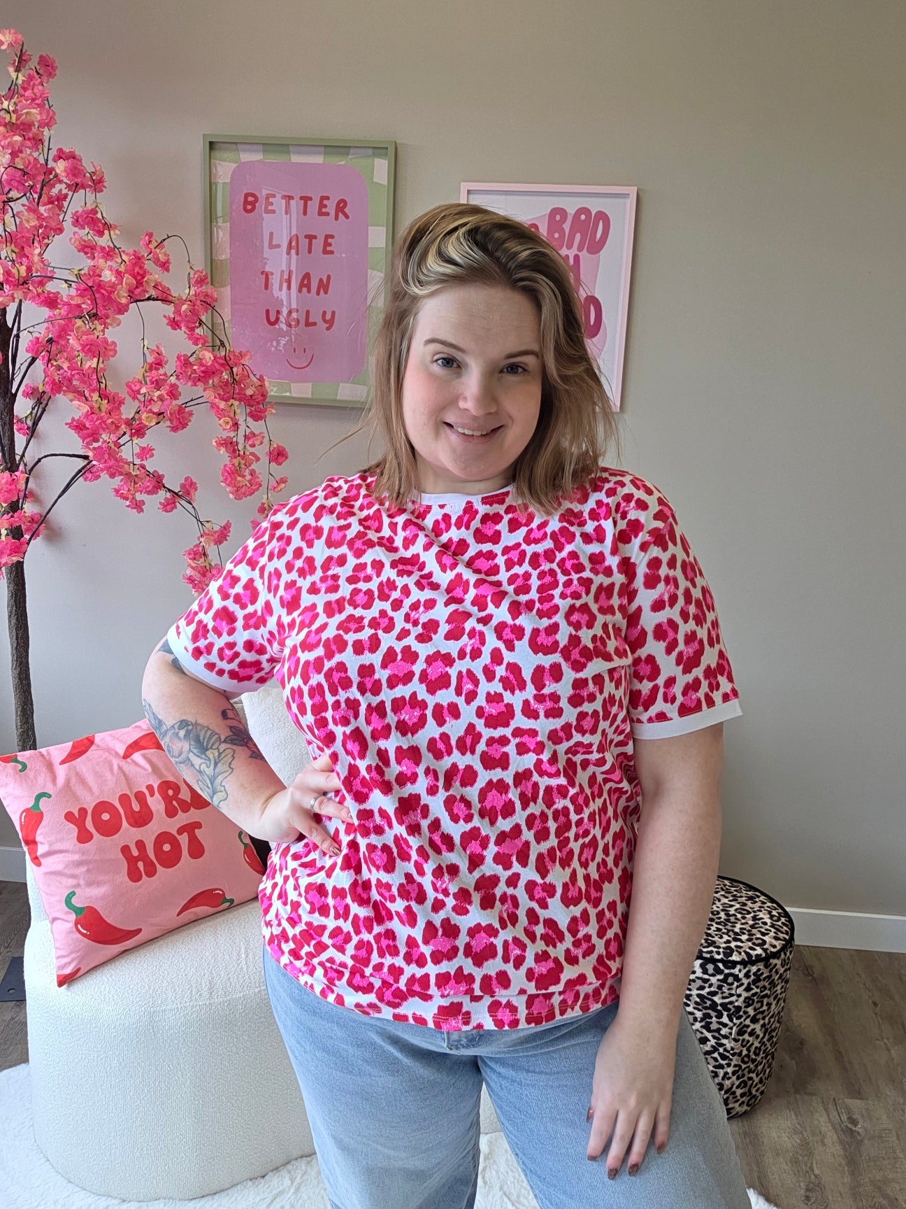 Azara Panter T-shirts (In 4 kleuren)