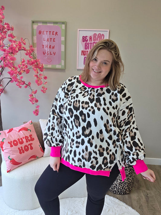 Katoenen Panter Sweaters (In 2 kleuren)