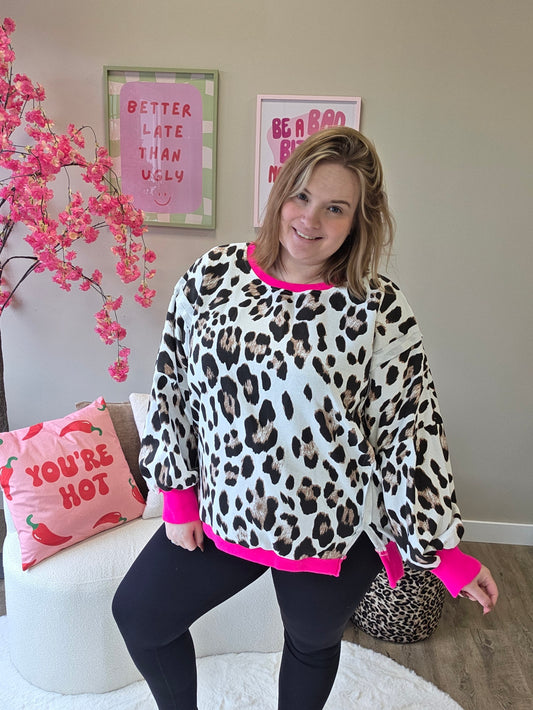 Katoenen Panter Sweaters (In 2 kleuren)