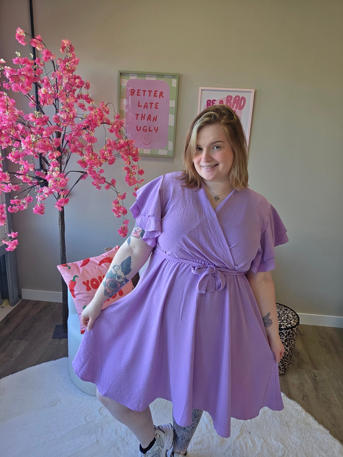 Sophie Short Dress (in 4 kleuren)