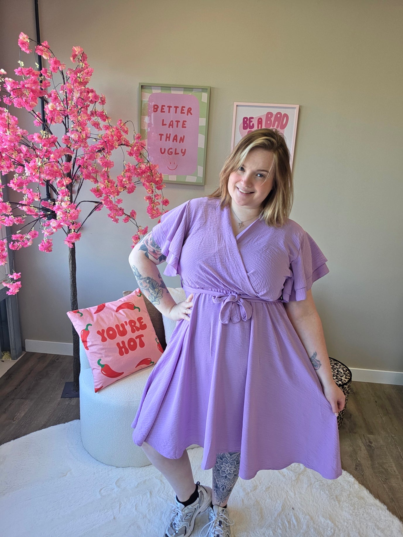 Sophie Short Dress (in 4 kleuren)