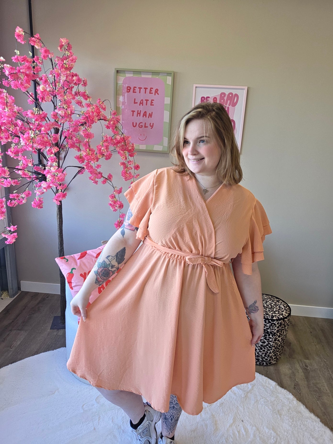 Sophie Short Dress (in 4 kleuren)