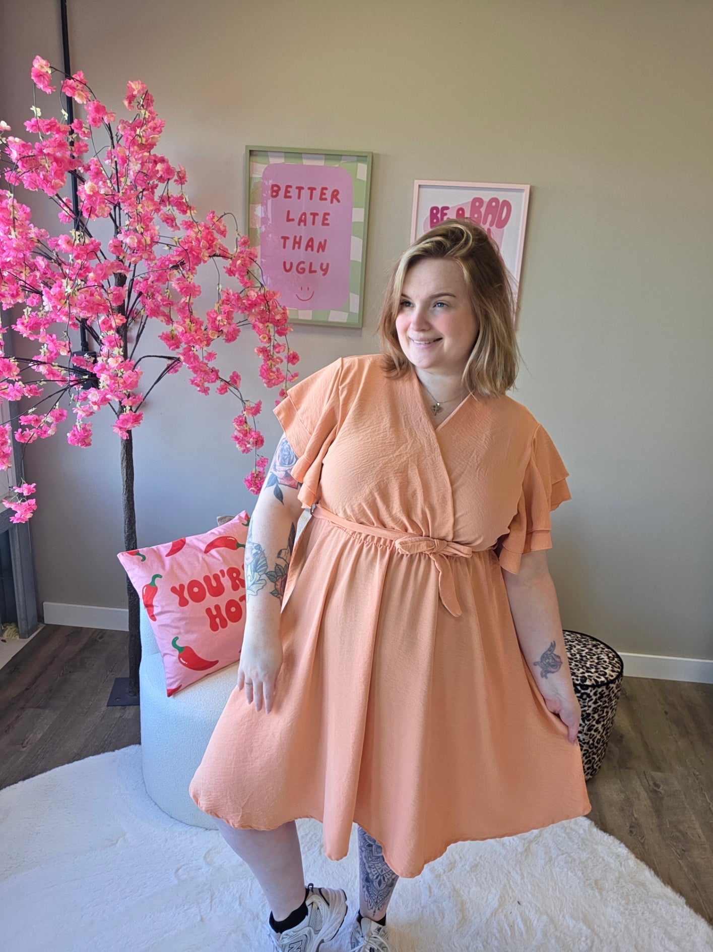 Sophie Short Dress (in 4 kleuren)